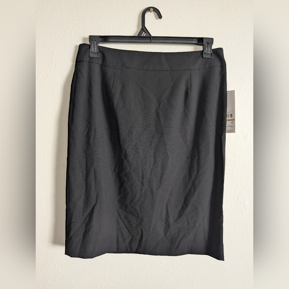 NWT Calvin Klein Classic Fit Straight Lux Suit Skirt Women's Size 12